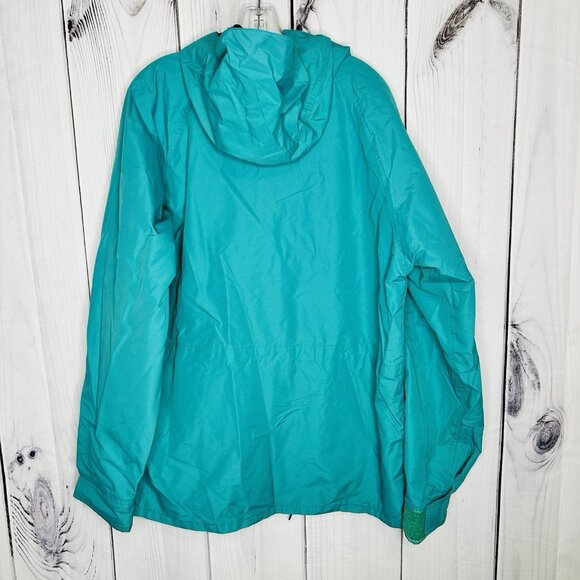 Vintage Cabelas Gore-Tex Hunting Jacket Mens Sz XL Teal Full Zip Utility Outdoor - Picture 7 of 9